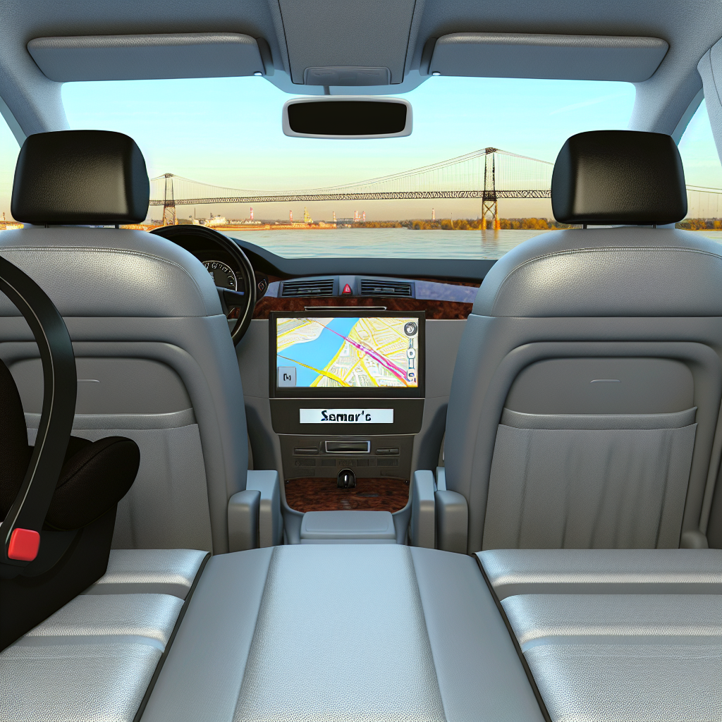 Интерьер просторного такси бизнес-класса с детским креслом — Самарское такси Самара — Энгельс