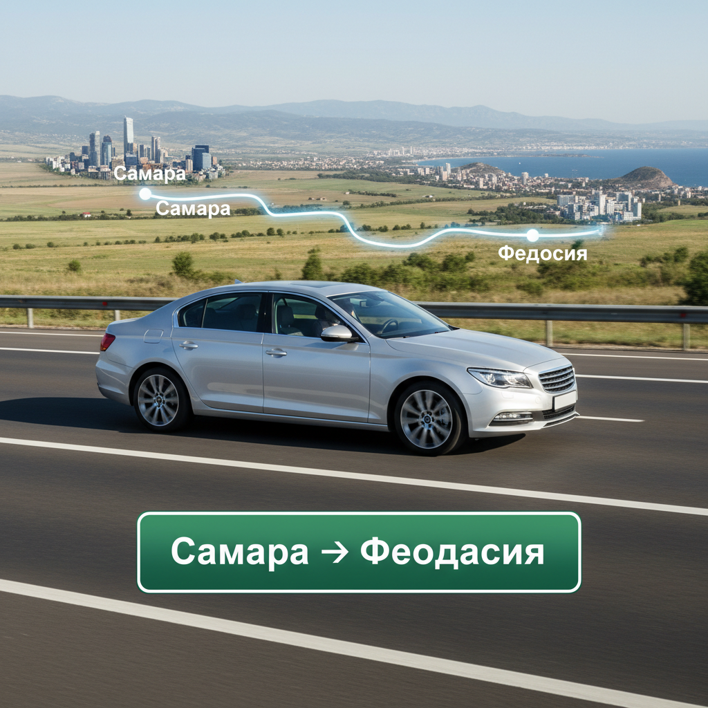 Маршрут такси Самара Феодосия на автомобиле
