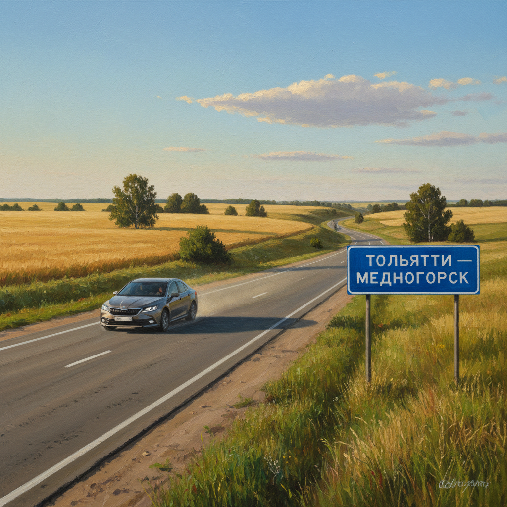 Картина такси Тольятти — Медногорск